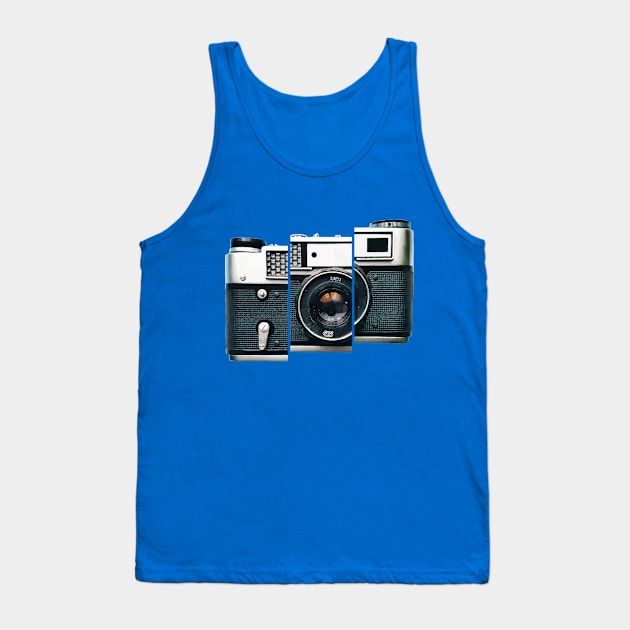 Camera vintage Tank Top by Photophile